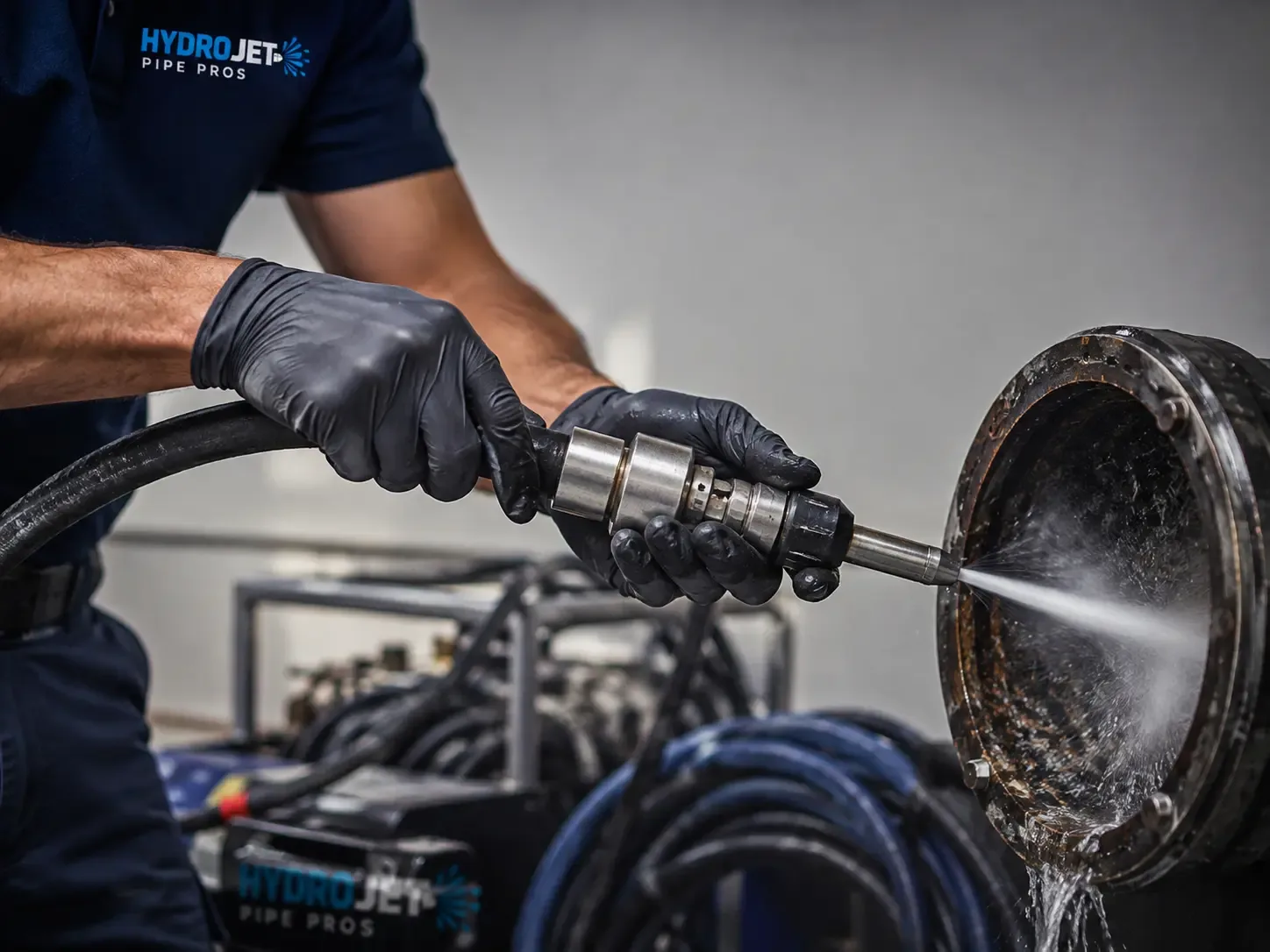 Hydro Jet Pipe Descaling in Cantil, CA